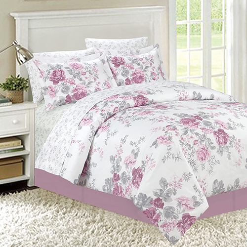 Vintage Rose Patterned Bed Set