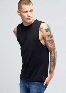 Sleeveless Black Shirt - Forman Mills